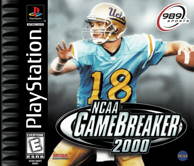 Ncaa Gamebreaker 2000 box art