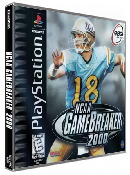 Ncaa Gamebreaker 2000 — box-3D (US)