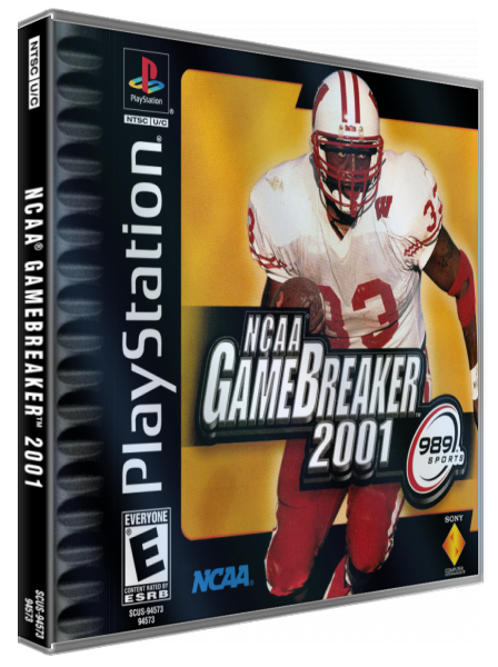 Ncaa Gamebreaker 2001 — box-3D (US)