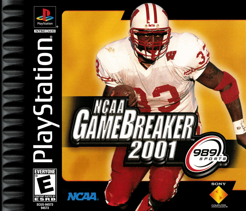 Ncaa Gamebreaker 2001 box art