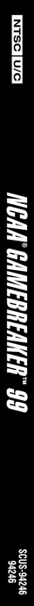 NCAA Gamebreaker 99 — box-2D-side (US)