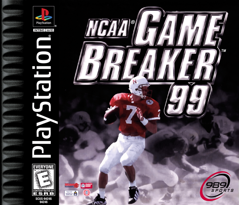 NCAA Gamebreaker 99 box art