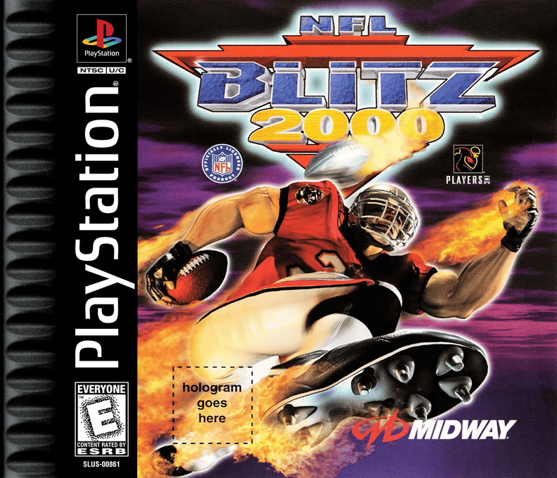 Nfl Blitz 2000 box art