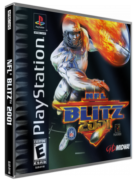 Nfl Blitz 2001 — box-3D (US)