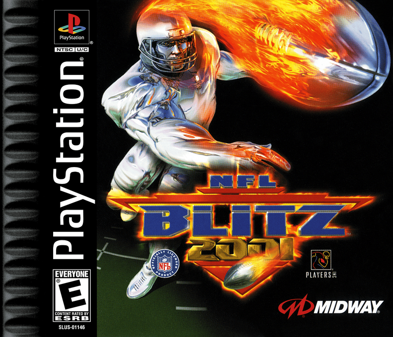 Nfl Blitz 2001 box art