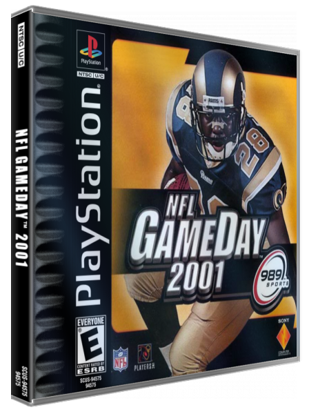 Nfl Gameday 2001 — box-3D (US)