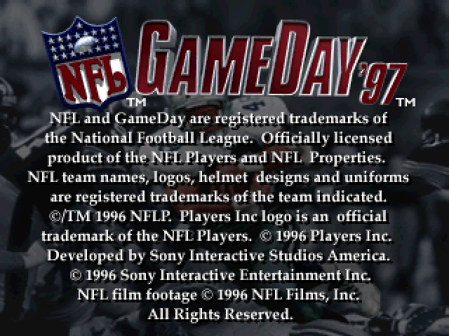 Nfl Gameday '97 — sstitle (US)