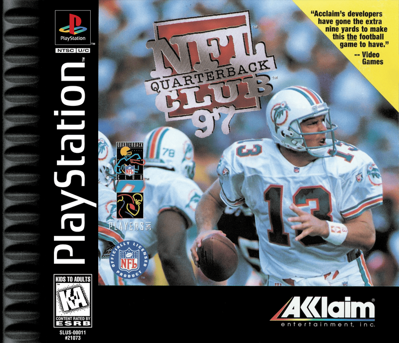 NFL Quarterback Club 97 box art