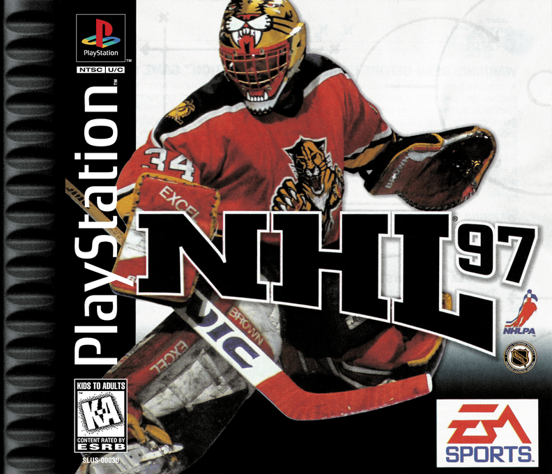 NHL 97 box art