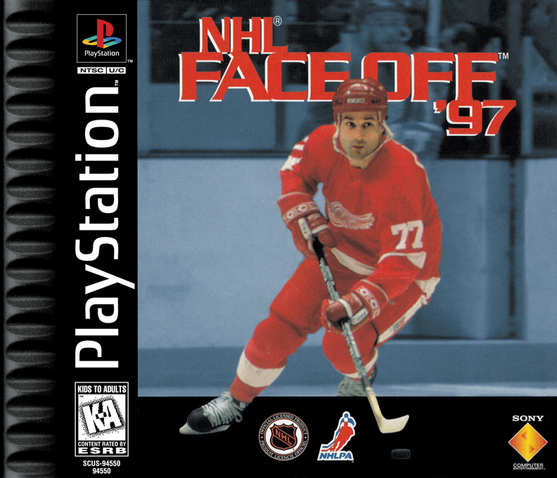 Nhl Faceoff 97 box art