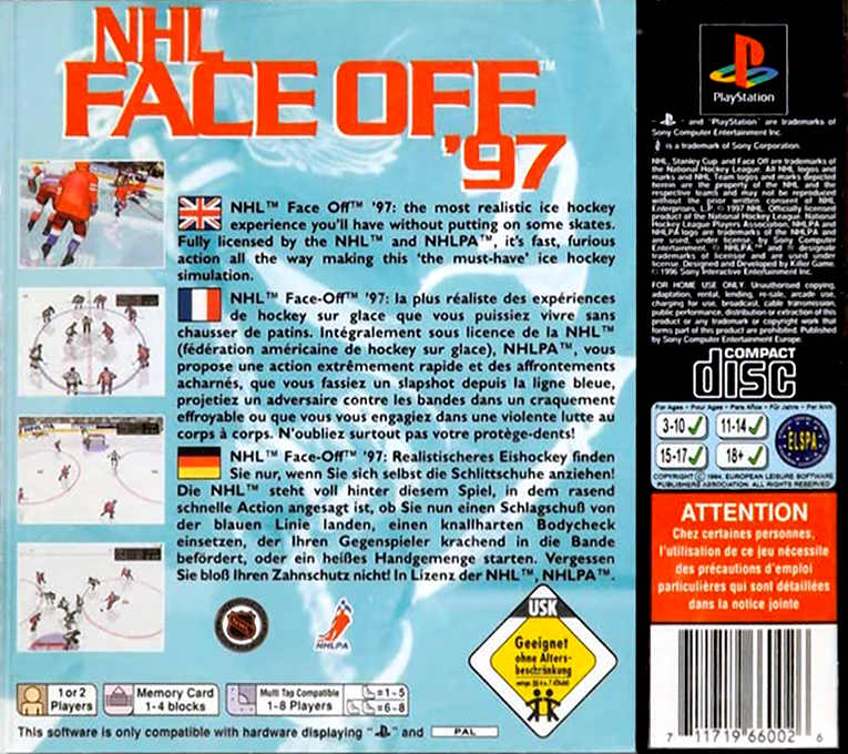 Nhl Faceoff 97 — box-2D-back (EU)