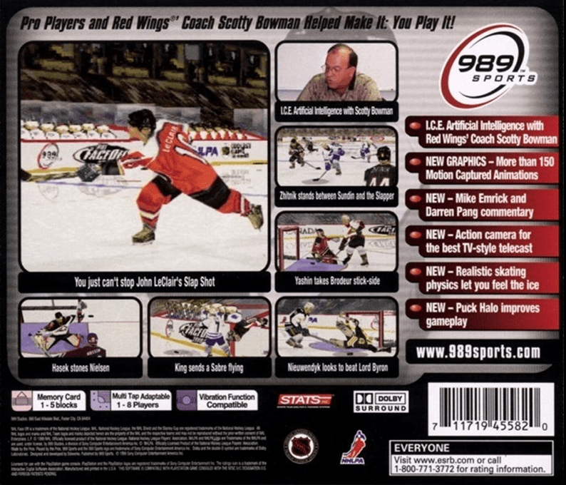 Nhl Faceoff 2000 — box-2D-back (US)