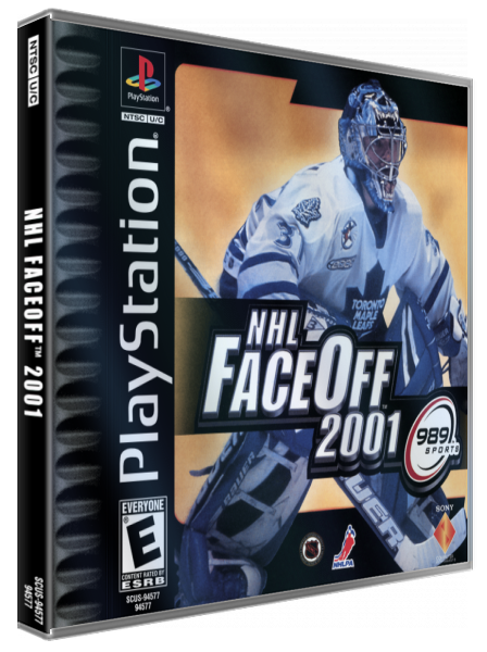 Nhl Faceoff 2001 — box-3D (US)