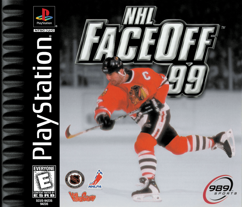 Nhl Faceoff 99 box art