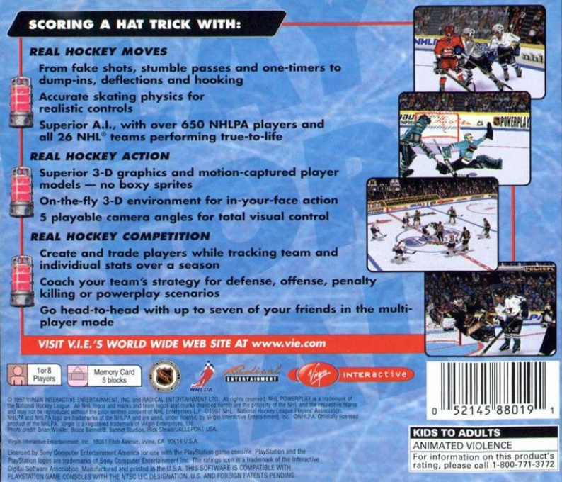 Nhl Powerplay 98 — box-2D-back (US)