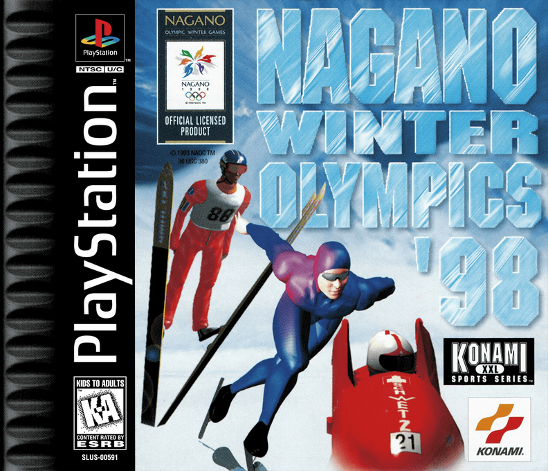 Nagano Winter Olympics 98 box art