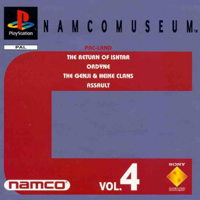 Namco Museum Vol.4 — box-2D (EU)