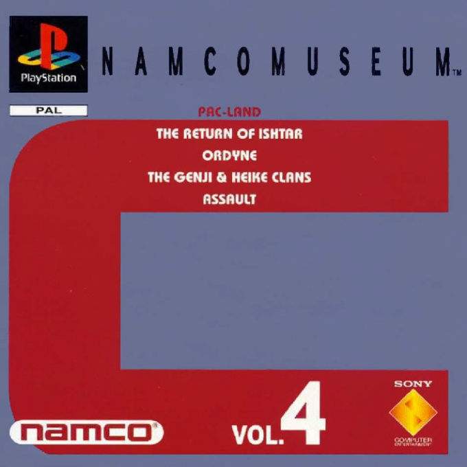 Namco Museum Vol.4 — box-2D (FR)