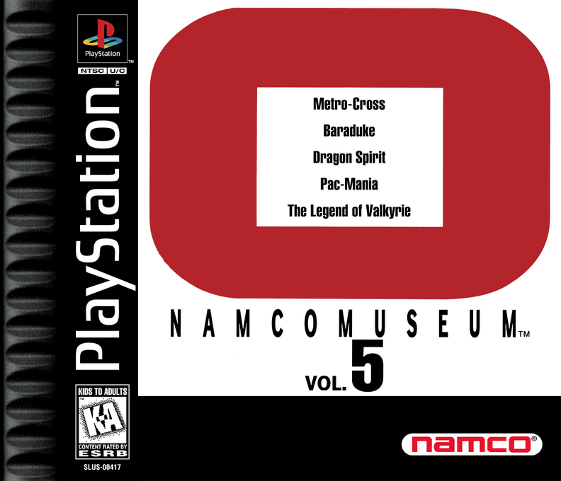 Namco Museum Vol.5 box art