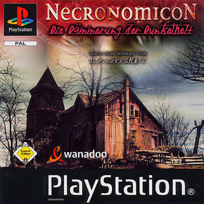 Necronomicon - The Dawning Of Darkness — box-2D (DE)