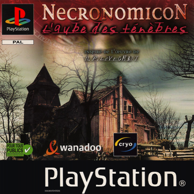 Necronomicon - The Dawning Of Darkness — box-2D (FR)