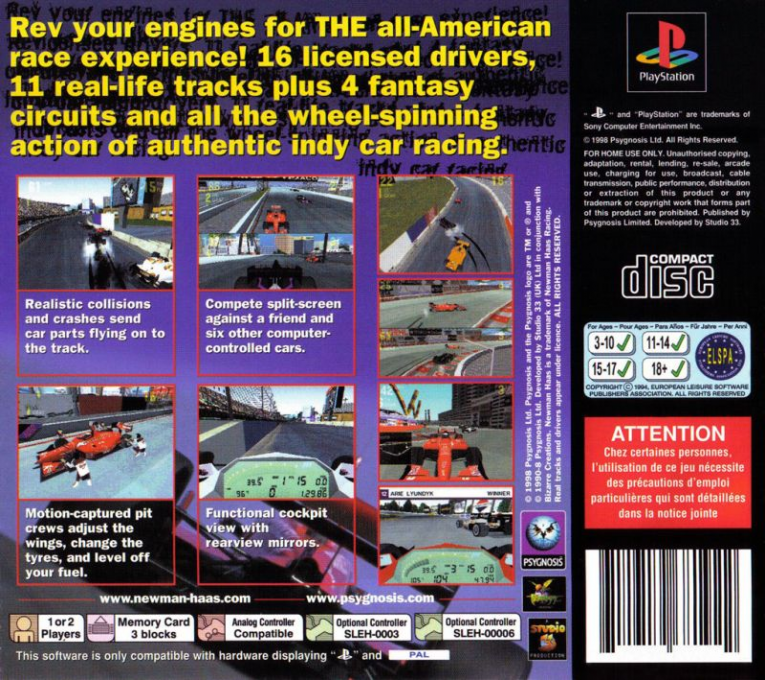 Newman-haas Racing — box-2D-back (EU)