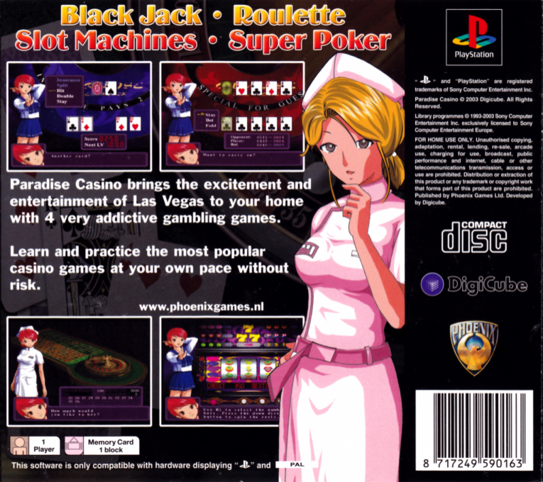 Paradise Casino — box-2D-back (EU)
