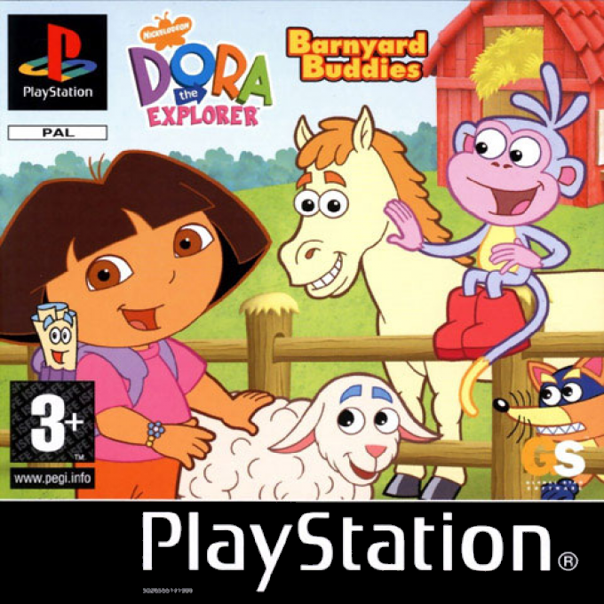 Dora The Explorer - Barnyard Buddies — box-2D (EU)