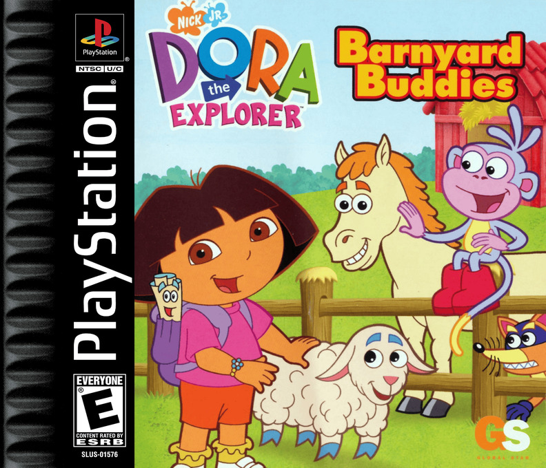 Dora The Explorer - Barnyard Buddies box art