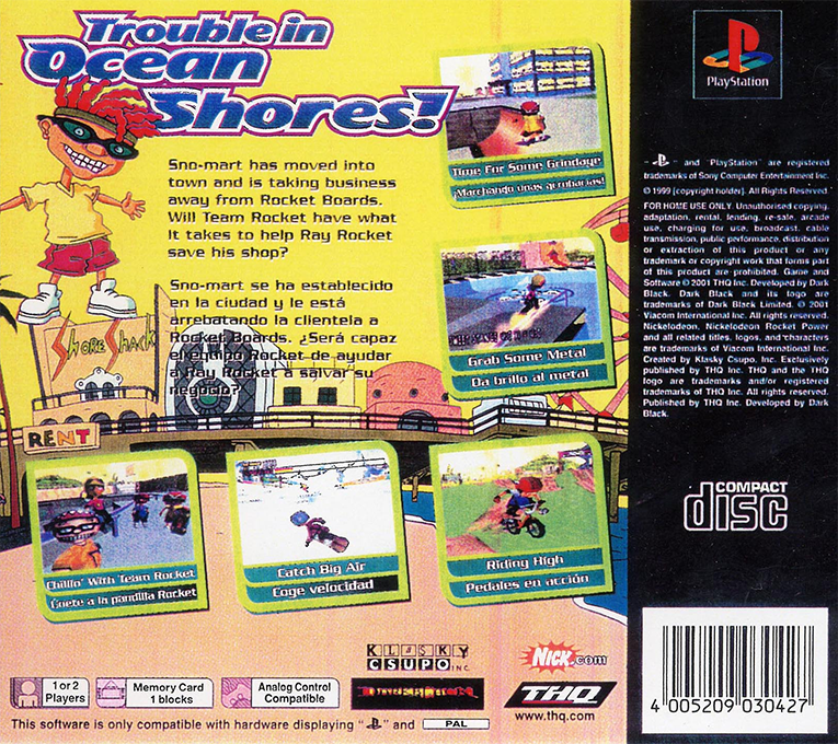 Rocket Power - Team Rocket Rescue — box-2D-back (EU)