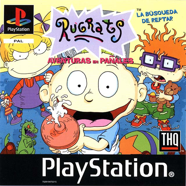 Rugrats - Search For Reptar — box-2D (SP)