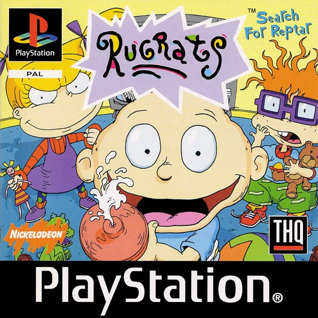 Rugrats - Search For Reptar — box-2D (EU)