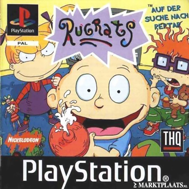 Rugrats - Search For Reptar — box-2D (NL)