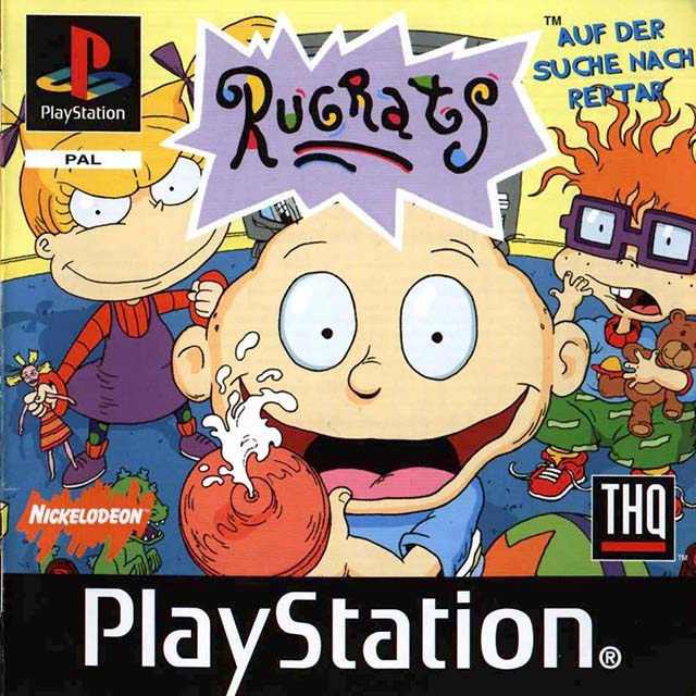 Rugrats - Search For Reptar — box-2D (DE)