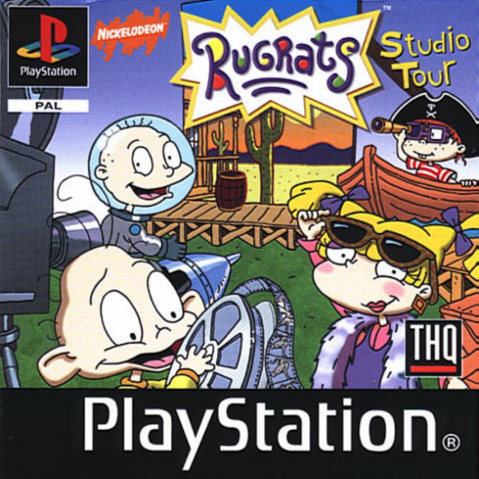 Rugrats - Studio Tour — box-2D (DE)