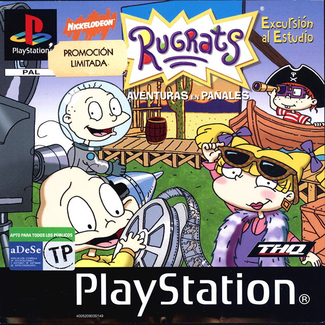 Rugrats - Studio Tour — box-2D (SP)