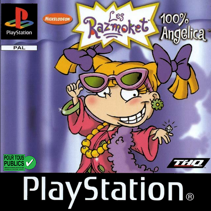 Rugrats - Totally Angelica — box-2D (FR)