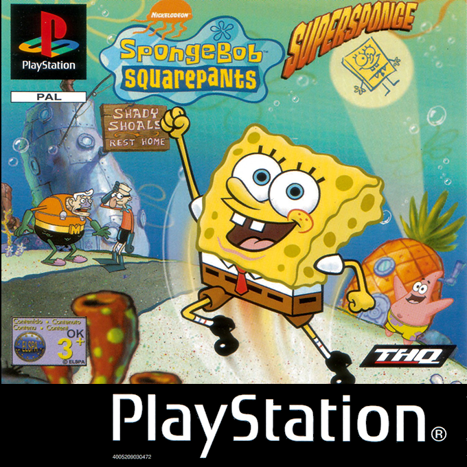Spongebob Squarepants - Supersponge — box-2D (EU)