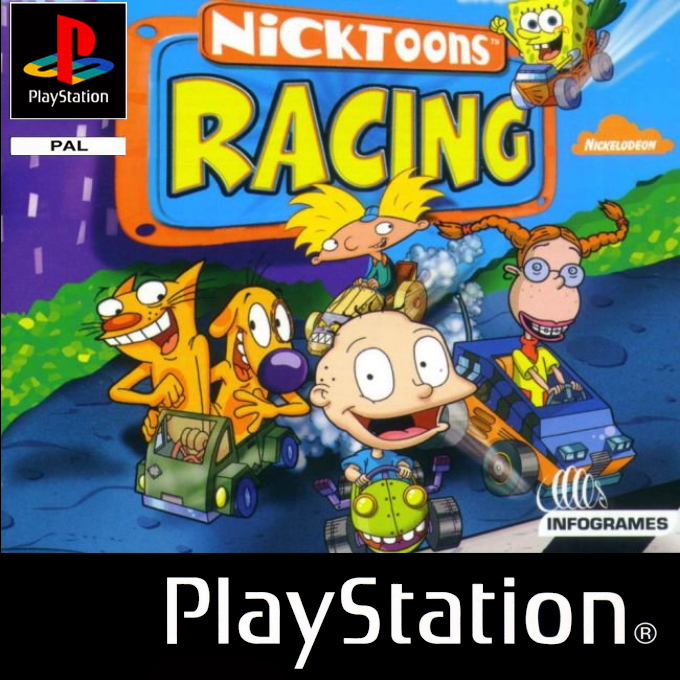 Nicktoons Racing — box-2D (FR)