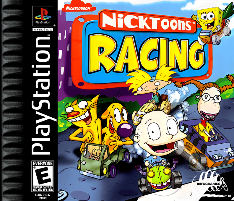 Nicktoons Racing box art