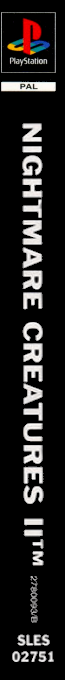 Nightmare Creatures 2 — box-2D-side (EU)