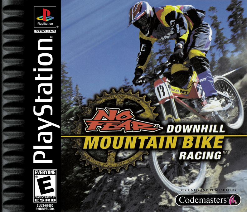No Fear Downhill Mountain Biking box art