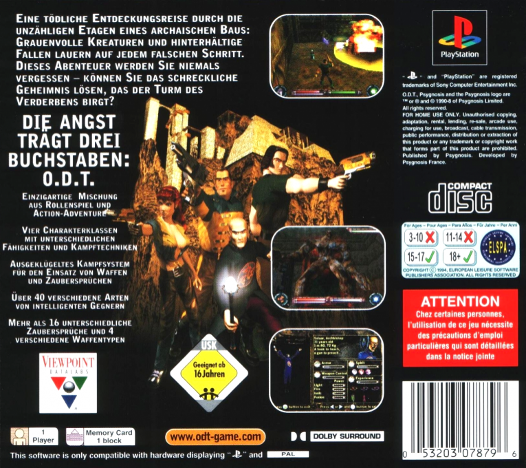 O.D.T. — box-2D-back (DE)