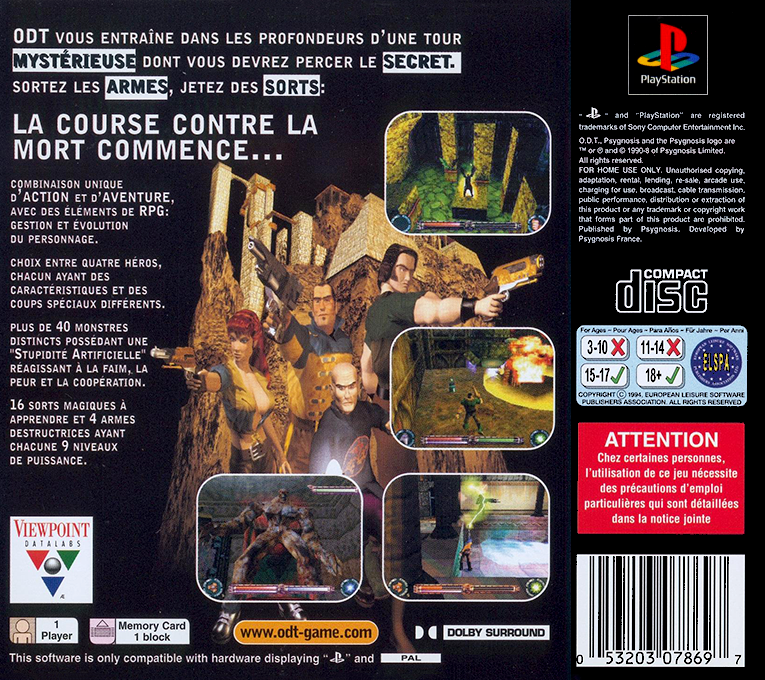 O.D.T. — box-2D-back (FR)