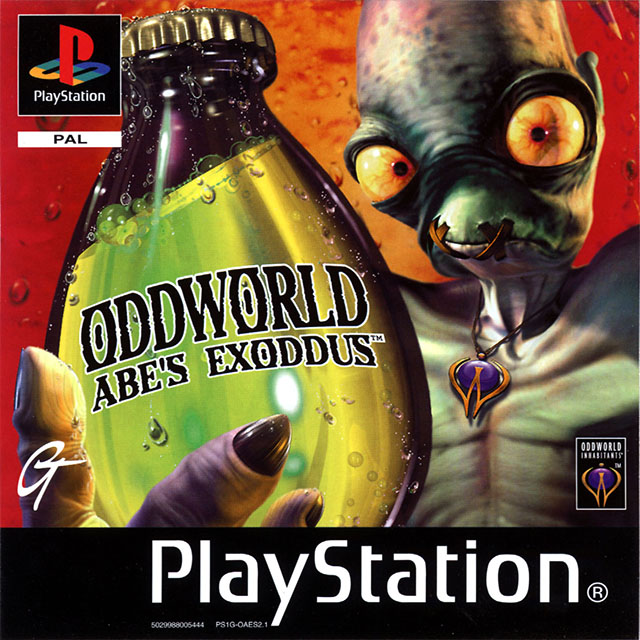 Oddworld - Abe's Exoddus — box-2D (SP)