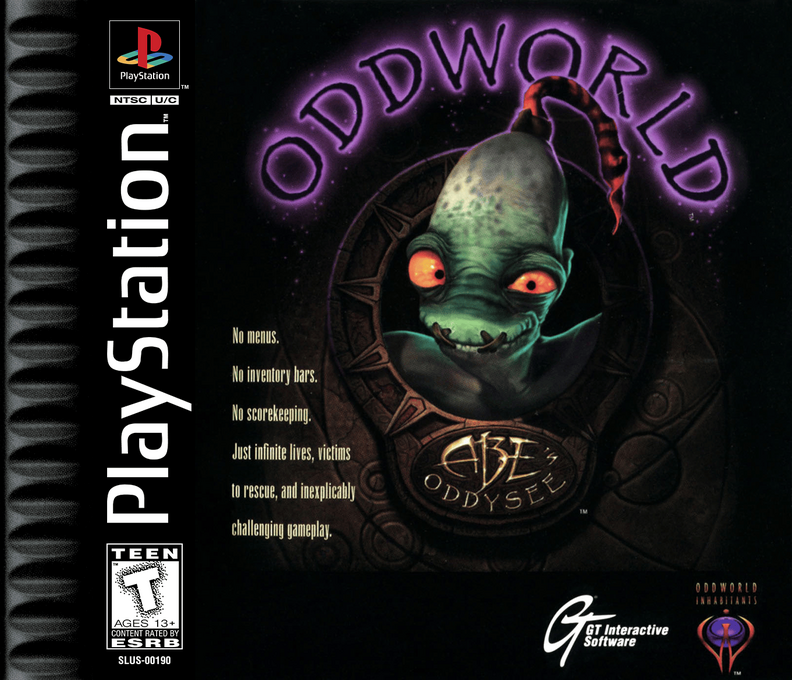 Oddworld - Abe's Oddysee box art