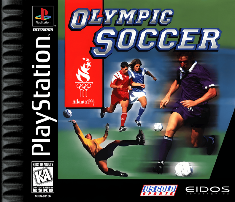Olympic Soccer - Atlanta 1996 box art