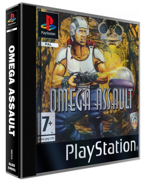 Omega Assault — box-3D (EU)