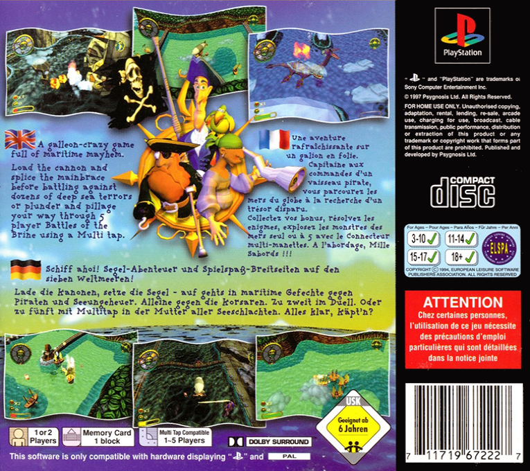 Overboard! — box-2D-back (EU)
