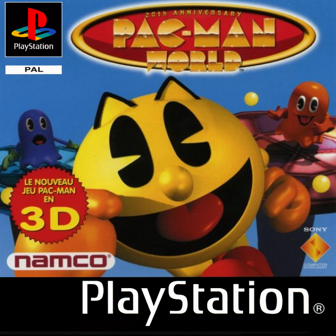 Pac-man World — box-2D (FR)
